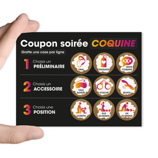 Jeu couple carte coquine TG