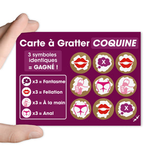Jeu couple carte magenta fellation droit TG