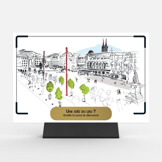 Carte postale Jaude non gratté