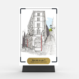 Carte postale vieux Lyon non gratté