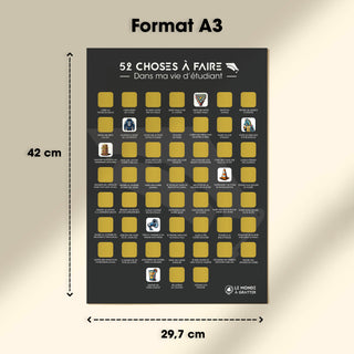 Étudiant format A3