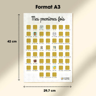 Mes premières fois format A3