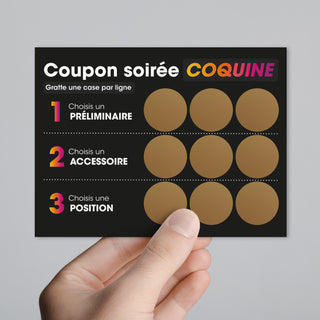 Jeu couple Soiree coquine Main Centre NG