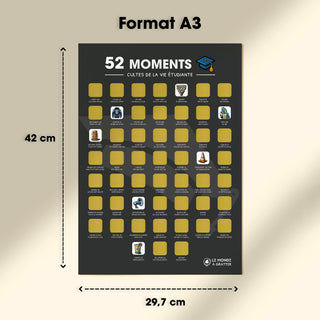 poster étudiant format