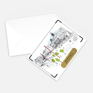 Carte postale Jaude enveloppe