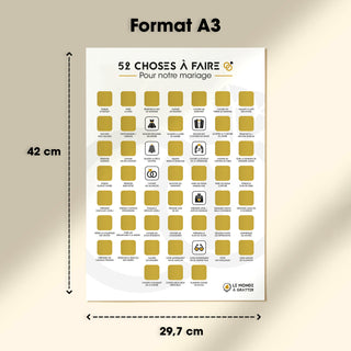 Mariage format A3