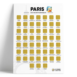 Paris les incontournables non gratté
