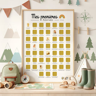 Poster 3-5 ans encadré