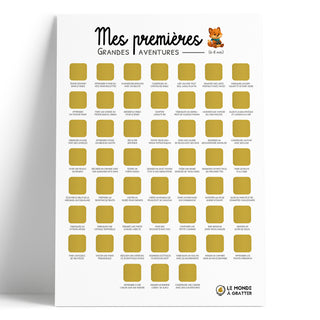 Poster 6-8 ans non gratté