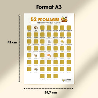 Poster fromages format
