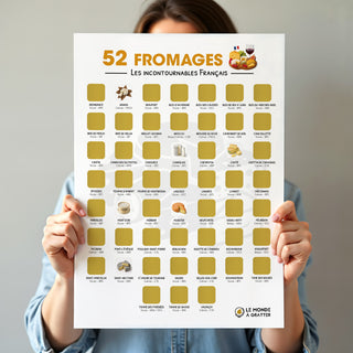 Posters fromages mains